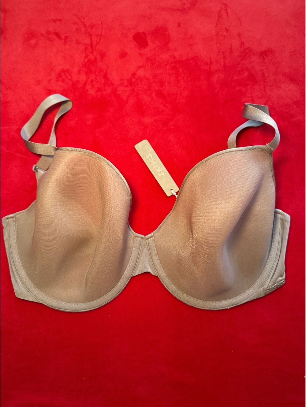 Skims Weightless Demi Bra Color Sienna Size 34DDDD